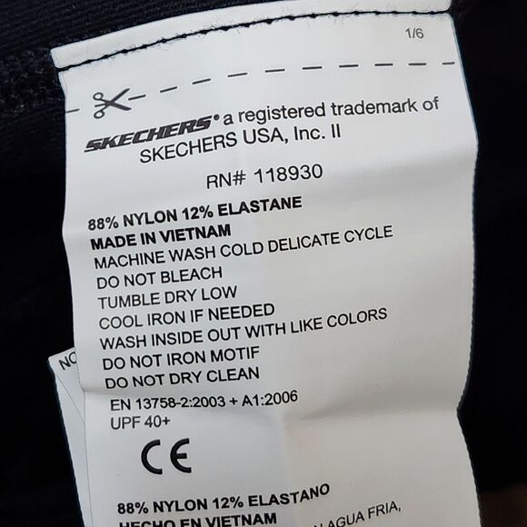 Skechers Go Walk Leggings – Women’s Large, Black, High Waist, Mid-Calf - Picture 5 of 8